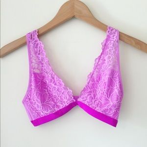 Lilac Purple Razorback Optional Bandeaus Bralette